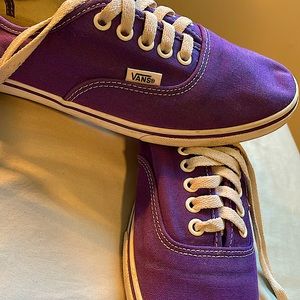 Purple Vans - Size 9